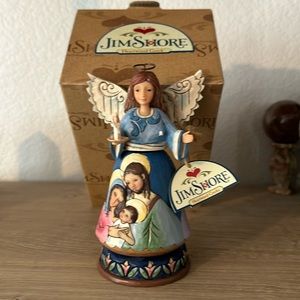 His Light Makes Us Shine Rotating Figurine